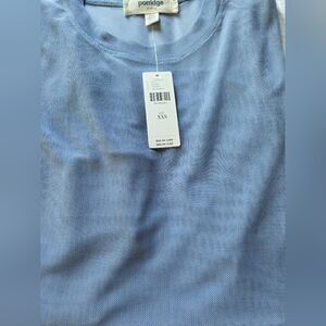 Porridge/Anthropologie  Mesh Tee NWT